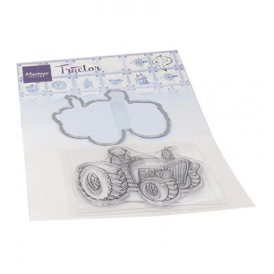 Marianne Design Clear Stamp & Die - Hetty's Traktor